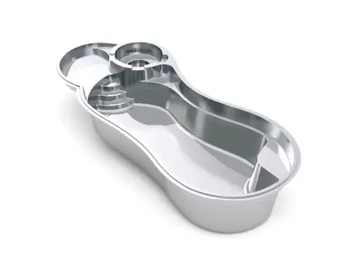 Allure-35 The Allure™ Fiberglass Pool 3D image