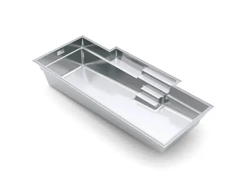 The Elegance™ Fiberglass Pool 3D image