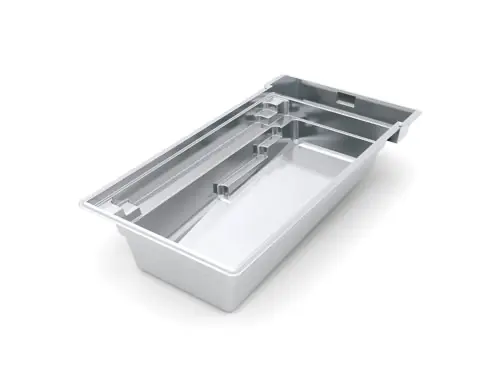 Reflection-With-Cover-26 The Reflection™ with Cover Fiberglass Pool 3D image